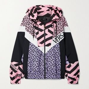 Versace Printed Shell Track Jacket